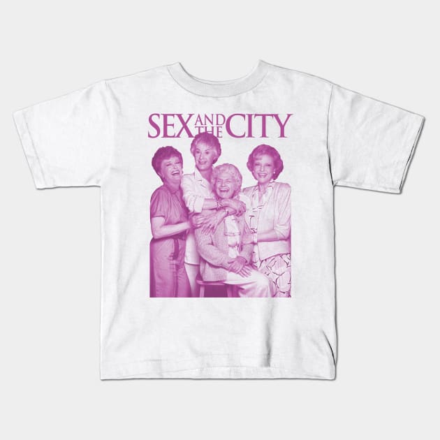 The Golden Girls Parody ))(( Just Girls Being Girls Kids T-Shirt by darklordpug